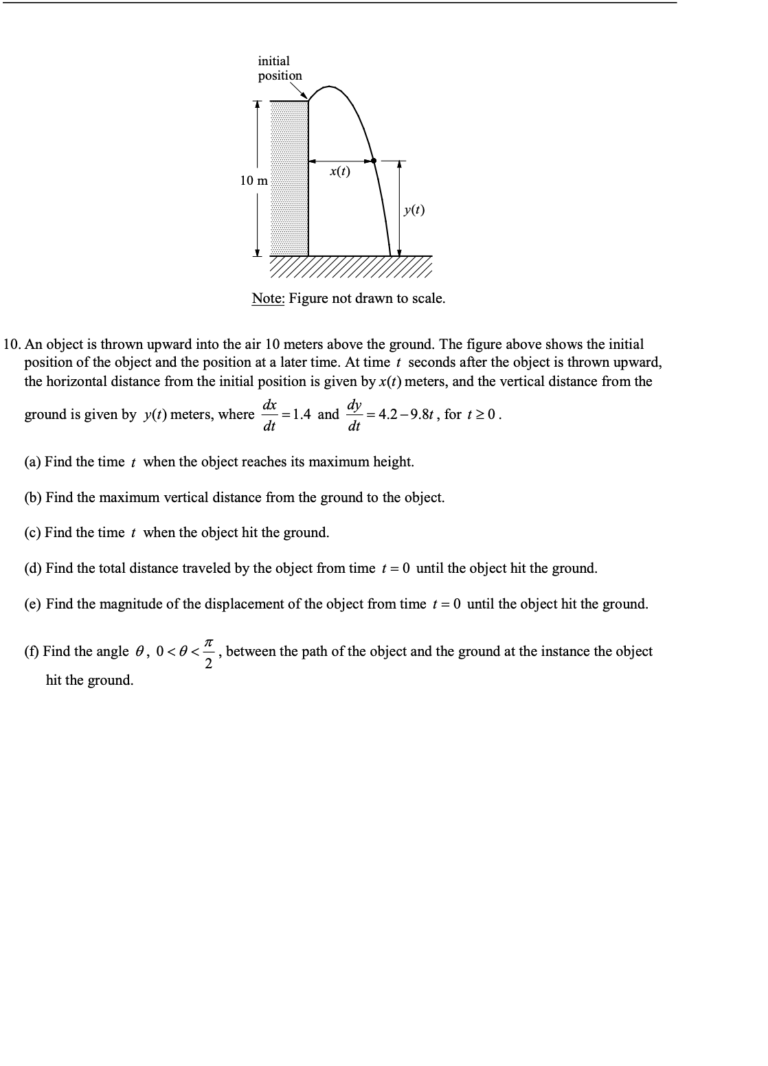 Vector valued Functions in Parametric Equations, Vectors, and Polar Coordinates